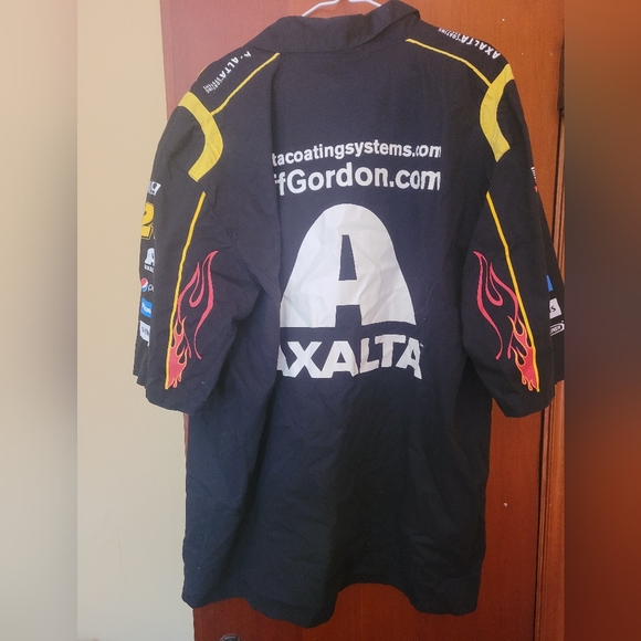 Jeff Gordon Axalta Nascar Racing Pit Crew Button Up Shirt size 2xl - Picture 8 of 8
